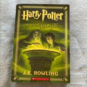 Harry Potter and the Half Blood Prince paperback book